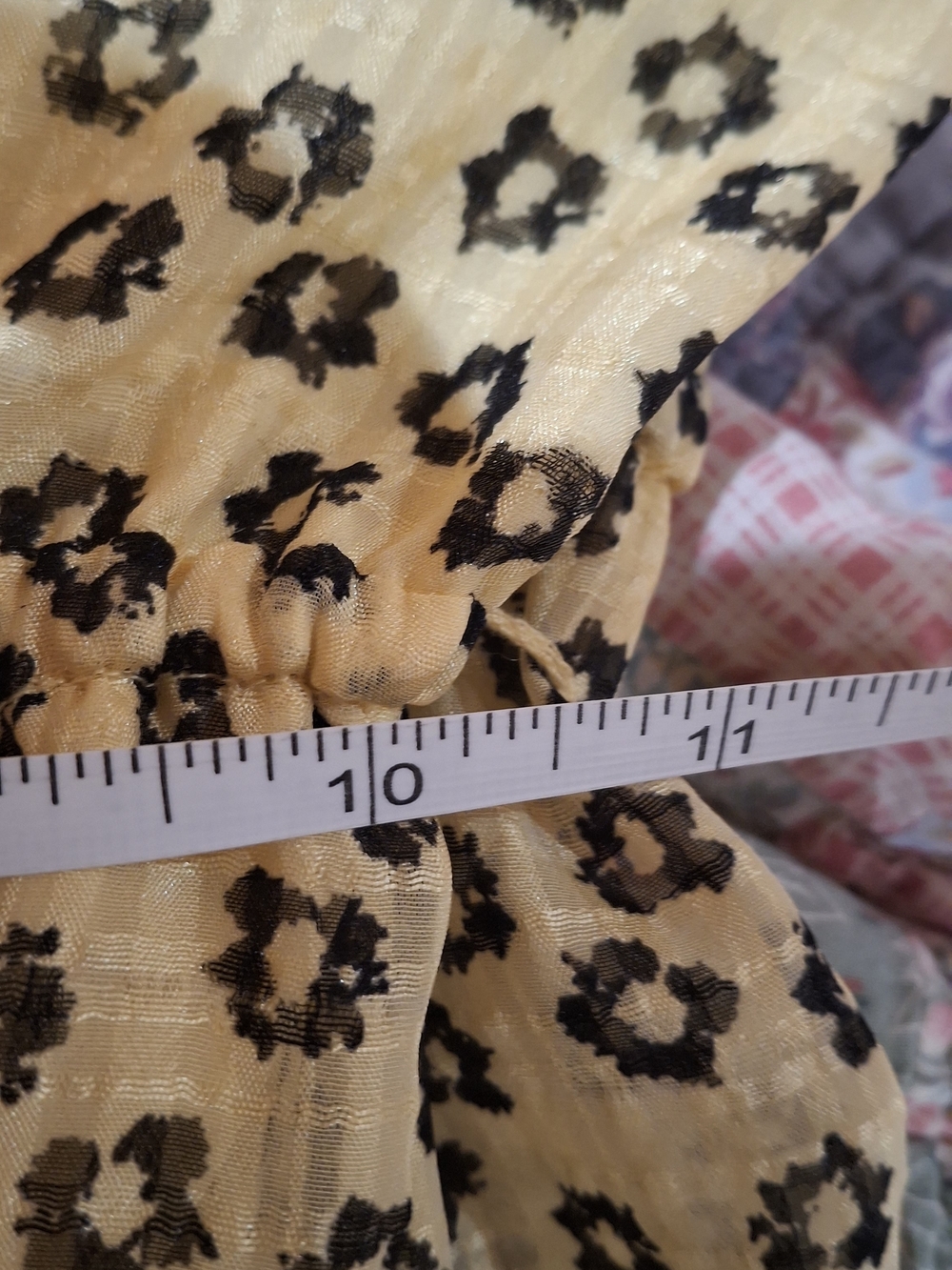 1. State Yellow Off-Shoulder Floral Tie-Waist Midi Dress - Picture 14 of 16